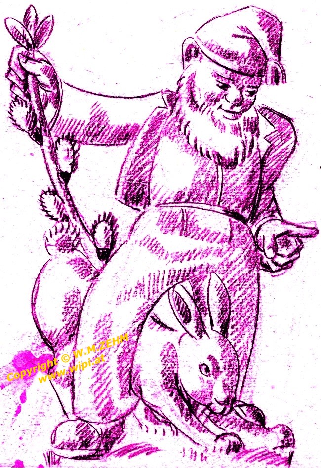 Zwerg 1 rosa